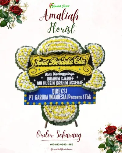 Papan Bunga Duka di Siendeng