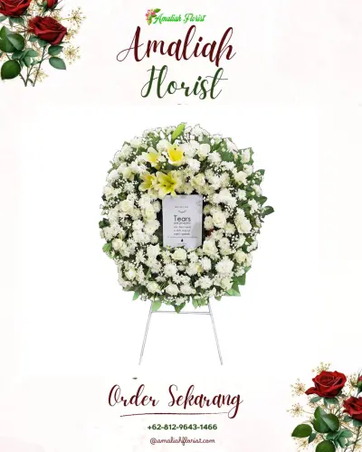 Krans Bunga Duka Cita di Siendeng
